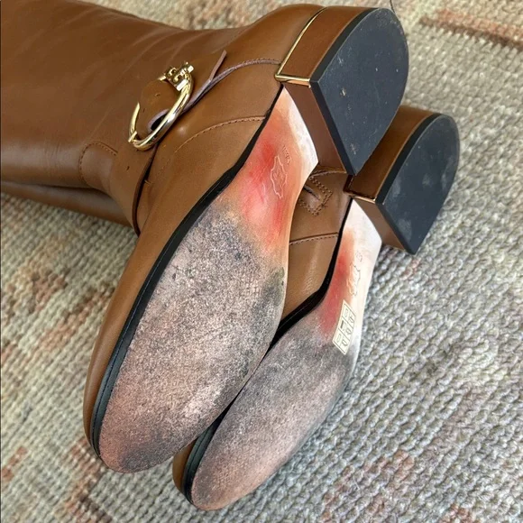 Tory Burch Elegant Brown Knee-High Boots - Picture 11 of 11